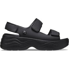 Crocs™ basutės moterims 244281, juodos kaina ir informacija | Basutės moterims | pigu.lt