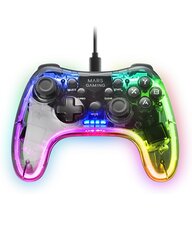 Игровой контролёр MARS GAMING MGP-C RGB / USB-C / X-input & D-input цена и информация | Джойстики | pigu.lt