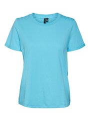 Vero Moda marškinėliai moterims, mėlyni kaina ir informacija | Marškinėliai moterims | pigu.lt