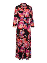 Y.A.S женское платье SAVANNA 26022663*05, черный/розовый 5715427012516 цена и информация | Платья | pigu.lt