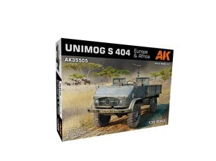 Сборная модель AK Interactive - Unimog S 404 Europe and Africa, 1/35, AK35505 цена и информация | Конструкторы и кубики | pigu.lt