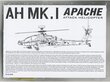 Surenkamas modelis AH Mk. 1 Apache Attack Helicopter Takom, 2604 цена и информация | Konstruktoriai ir kaladėlės | pigu.lt