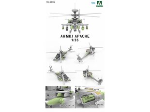 Takom - AH Mk. 1 Apache Attack Helicopter, 1/35, 2604 цена и информация | Конструкторы и кубики | pigu.lt