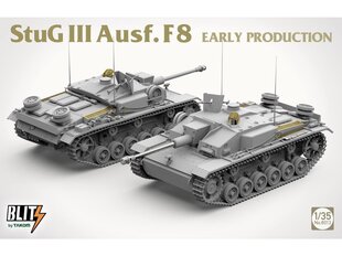 Surenkamas modelis Stug III Ausf.F8 Early Production Takom, 8013 kaina ir informacija | Konstruktoriai ir kaladėlės | pigu.lt
