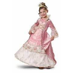 Kostiumas vaikams Karalienė, rožinis kaina ir informacija | Karnavaliniai kostiumai | pigu.lt