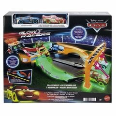 Светящаяся в темноте стартовая трасса с Glow Racers Cars цена и информация | Игрушки для мальчиков | pigu.lt