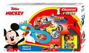 Žaislinė automobilių trasa Carrera Mickey Mouse Fun Race цена и информация | Игрушки для мальчиков | pigu.lt