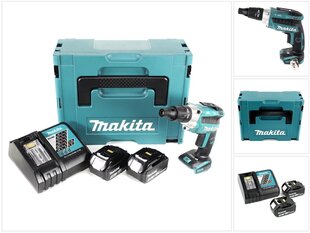 Аккумуляторный шуруповерт Makita DFS 251 RMJ 18 В с аккумулятором и зарядным устройством цена и информация | Шуруповерты, дрели | pigu.lt