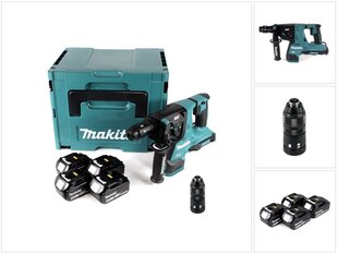 Аккумуляторная ударная дрель Makita DHP 281 M4J, 18 В, с аккумулятором и без зарядного устройства цена и информация | Шуруповерты, дрели | pigu.lt