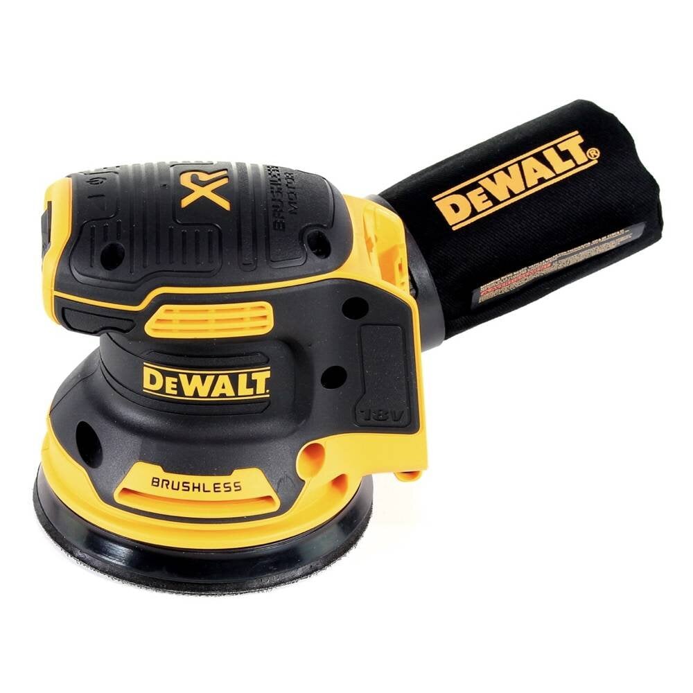 DeWalt DCW 210 P2 akumuliatorinis orbitinis šlifuoklis 18V 12 000 aps./min 125mm + 2x baterijos 5,0 Ah + 1x greitas įkroviklis TSTAK цена и информация | Šlifuokliai | pigu.lt