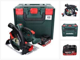 Аккумуляторная дисковая пила Metabo KS 18 LTX 57, 18 В, 10,0 Ач, без зарядного устройства цена и информация | Пилы, циркулярные станки | pigu.lt