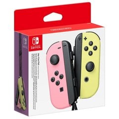 Joy-Con Pair Pastel Pink/Pastel Yellow (Nintendo Switch) цена и информация | Аксессуары для компьютерных игр | pigu.lt