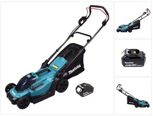 Аккумуляторная газонокосилка Makita DLM 330 G1 18 В, с аккумулятором 6,0 Ач, без блока для зарядки цена и информация | Газонокосилки | pigu.lt