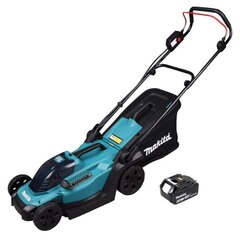 Аккумуляторная газонокосилка Makita DLM 330 G1 18 В, с аккумулятором 6,0 Ач, без блока для зарядки цена и информация | Газонокосилки | pigu.lt