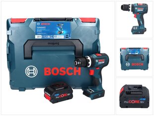 Аккумуляторная ударная дрель Bosch GSB 18V-90 C, нет зарядного устройства цена и информация | Шуруповерты, дрели | pigu.lt