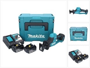 Аккумуляторная линейная пила Makita DJR 189 RFJ 18 V с аккумулятором и без зарядного устройства цена и информация | Пилы, циркулярные станки | pigu.lt