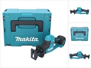 Аккумуляторная линейная пила Makita DJR 189 ZJ, 18 В+ Makpac - без аккумулятора, без блока для зарядки цена и информация | Пилы, циркулярные станки | pigu.lt