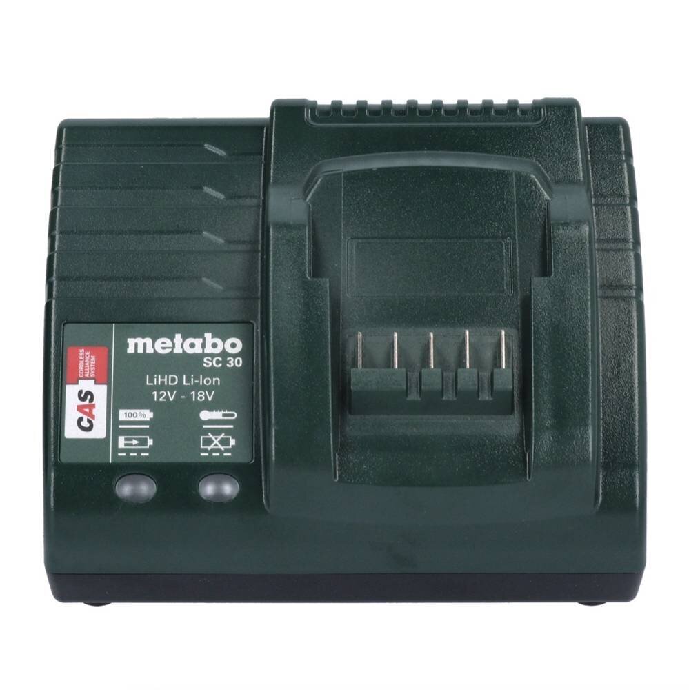 Akumuliatorių rinkinys Metabo LiHD, 4x18 V, su įkrovikliu kaina ir informacija | Suktuvai, gręžtuvai | pigu.lt