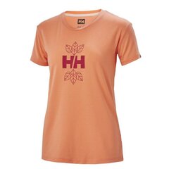Helly Hansen marškinėliai moterims 62877071, oranžiniai kaina ir informacija | Marškinėliai moterims | pigu.lt