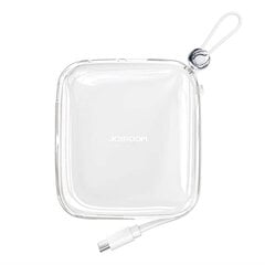 Powerbank Joyroom JR-L004 Jelly 10000mAh, USB C (White) цена и информация | Зарядные устройства Power bank | pigu.lt