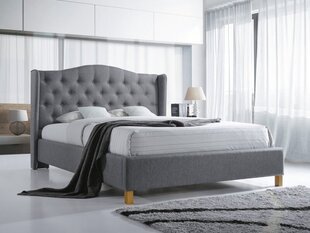 Кровать Signal Aspen, 140x200 см, серый цвет цена и информация | Кровати | pigu.lt