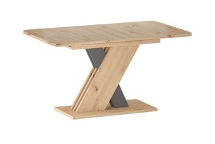 Valgomojo stalas Signal Exel, rudas/pilkas kaina ir informacija | Virtuvės ir valgomojo stalai, staliukai | pigu.lt