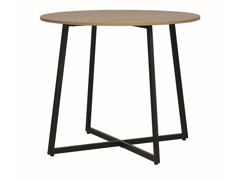 Valgomojo stalas Signal Luna, rudas/juodas цена и информация | Virtuvės ir valgomojo stalai, staliukai | pigu.lt