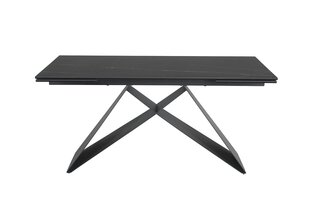 Обеденный стол Signal Westin Ceramic, черный цвет цена и информация | Кухонные и обеденные столы | pigu.lt
