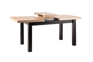 Обеденный стол Signal Presto, коричневый/черный цвет цена и информация | Кухонные и обеденные столы | pigu.lt