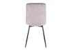 4-ių valgomojo kėdžių komplektas Signal Alan Velvet, smėlio spalvos/juodas kaina ir informacija | Virtuvės ir valgomojo kėdės | pigu.lt