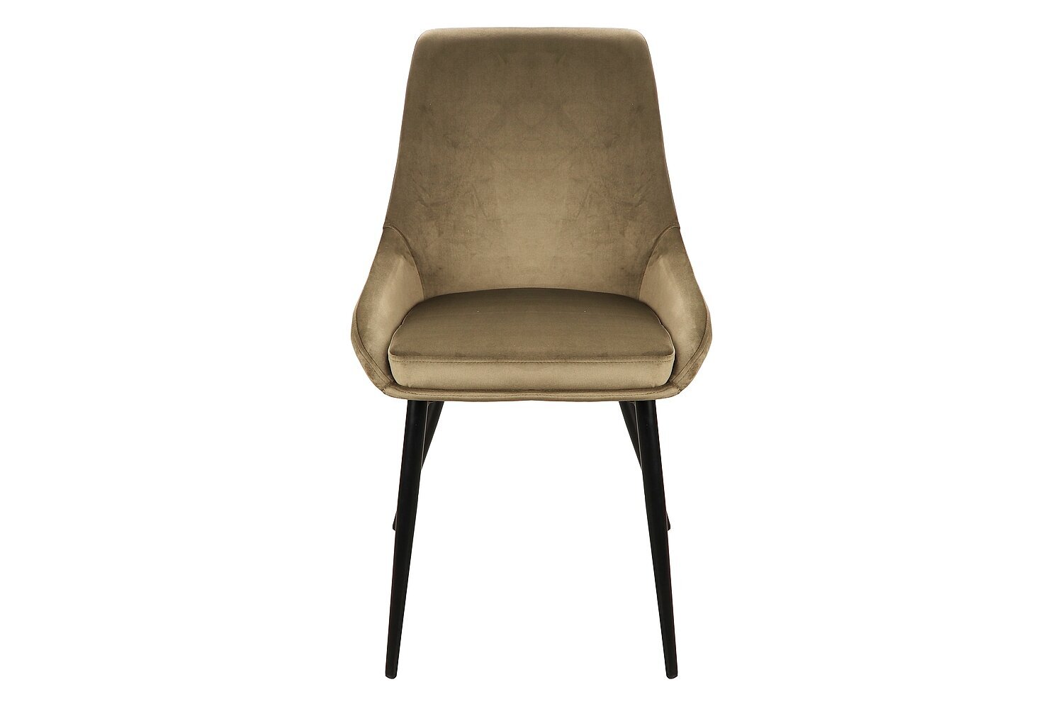 4-ių valgomojo kėdžių komplektas Signal Cobe Velvet, žalias/juodas kaina ir informacija | Virtuvės ir valgomojo kėdės | pigu.lt