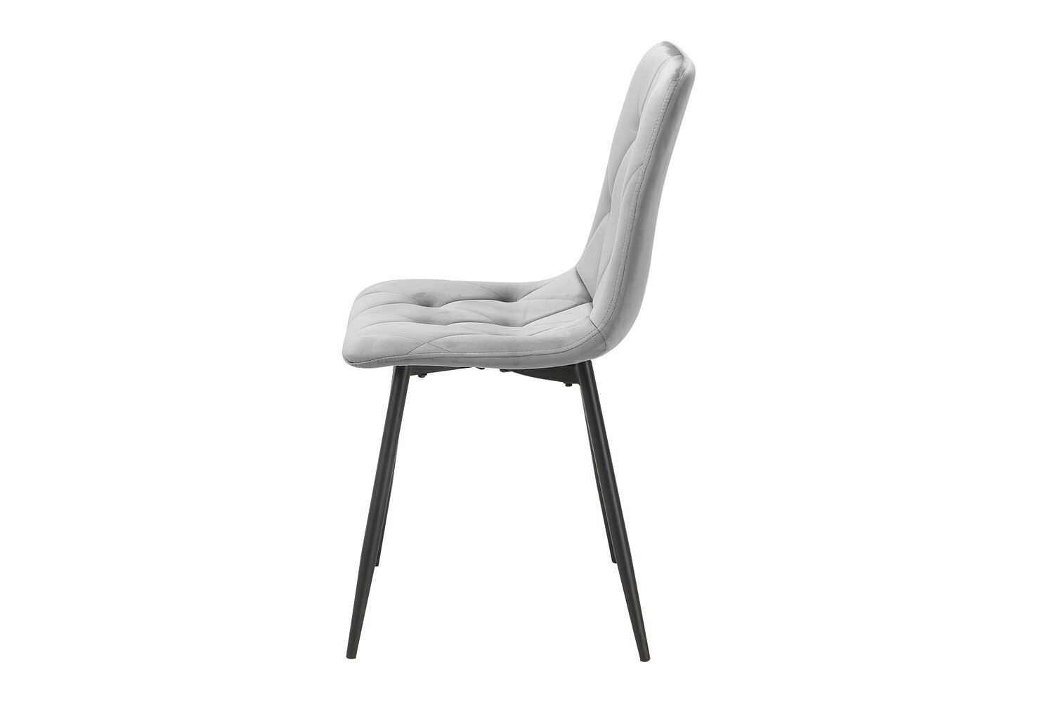 4-ių valgomojo kėdžių komplektas Signal Tom Velvet, smėlio spalvos/juodas цена и информация | Virtuvės ir valgomojo kėdės | pigu.lt