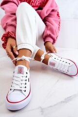 Laisvalaikio batai moterims Cross Jeans JJ2R4009C, balti цена и информация | Спортивная обувь, кроссовки для женщин | pigu.lt