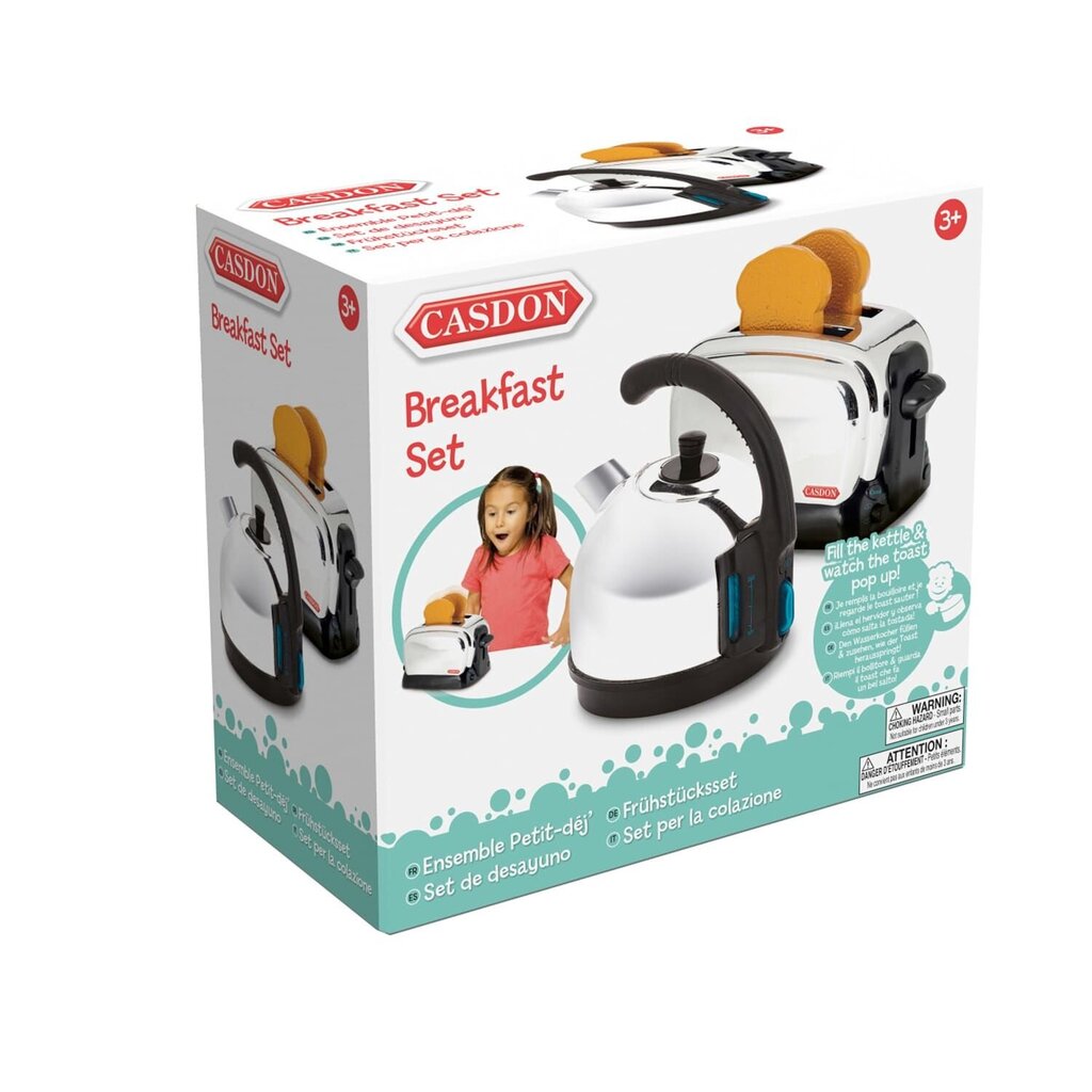 Žaislinis pusryčių rinkinys Casdon kaina ir informacija | Žaislai mergaitėms | pigu.lt
