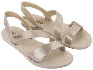 Basutės moterims Ipanema Vibe Sandal Fem 1531821, auksinės kaina ir informacija | Basutės moterims | pigu.lt