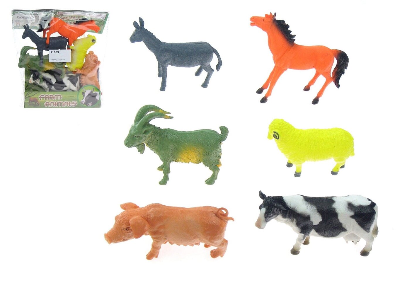 Gyvūnų figūrėlės Jin, 10-13 cm цена и информация | Lavinamieji žaislai | pigu.lt