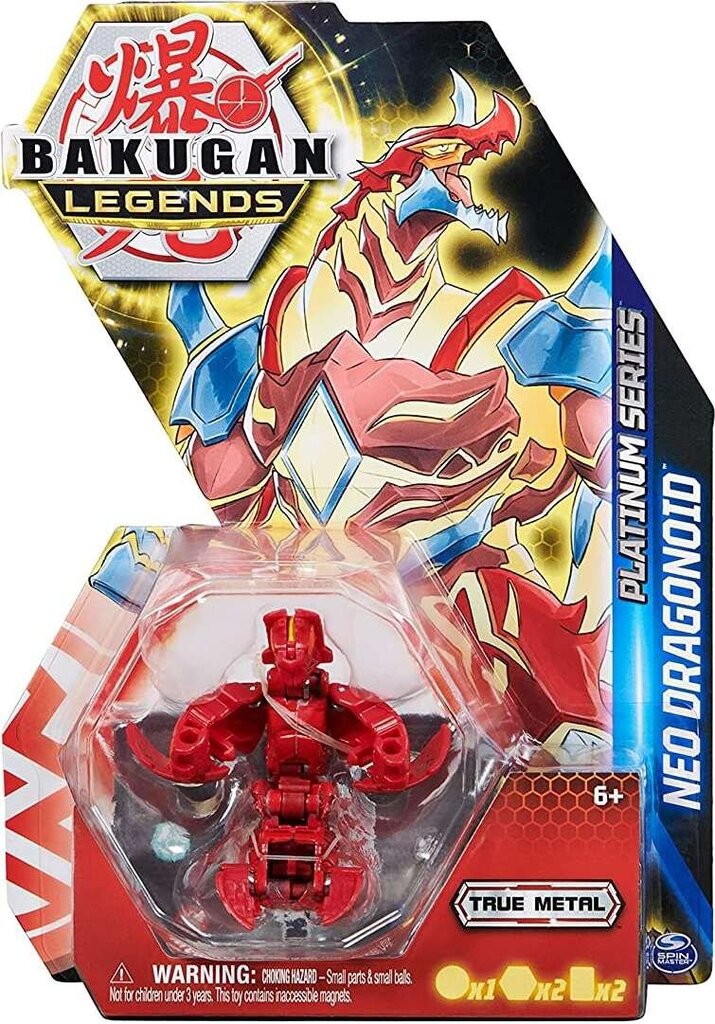 Figūrėlė Bakugan Legends Neo Dragonoid kaina ir informacija | Žaislai berniukams | pigu.lt