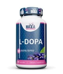 Preparatas masei auginti Haya Labs L-Dopa 90 vnt. цена и информация | Добавки и препараты для набора мышечной массы | pigu.lt