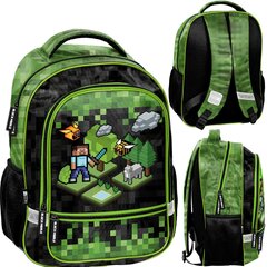 Mokyklinė kuprinė Paso Pixel Miner цена и информация | Школьные рюкзаки, спортивные сумки | pigu.lt