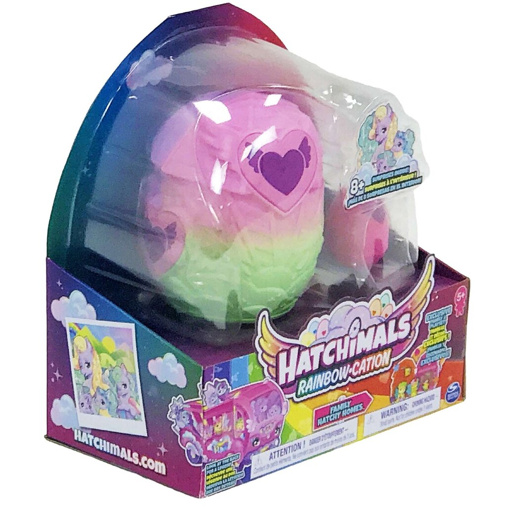 Figūrėlių rinkinys Hatchimals Family Hatchy House kaina ir informacija | Žaislai mergaitėms | pigu.lt