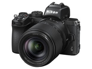 Nikon Z50 + Nikkor Z DX 18-140mm f/3.5-6.3 VR + FTZ II Adapter kaina ir informacija | Skaitmeniniai fotoaparatai | pigu.lt