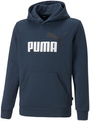 Джемпер Puma Ess + 2 Col Big Logo 586987 71/140, синий цена и информация | Свитеры, жилетки, пиджаки для мальчиков | pigu.lt