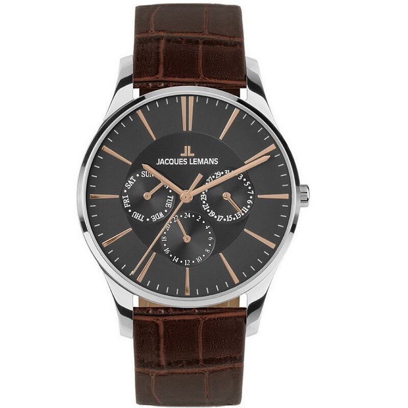 Laikrodis Jacques Lemans 11951D цена и информация | Moteriški laikrodžiai | pigu.lt