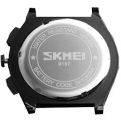 SKMEI 9157BK 9157BK цена и информация | Мужские часы | pigu.lt