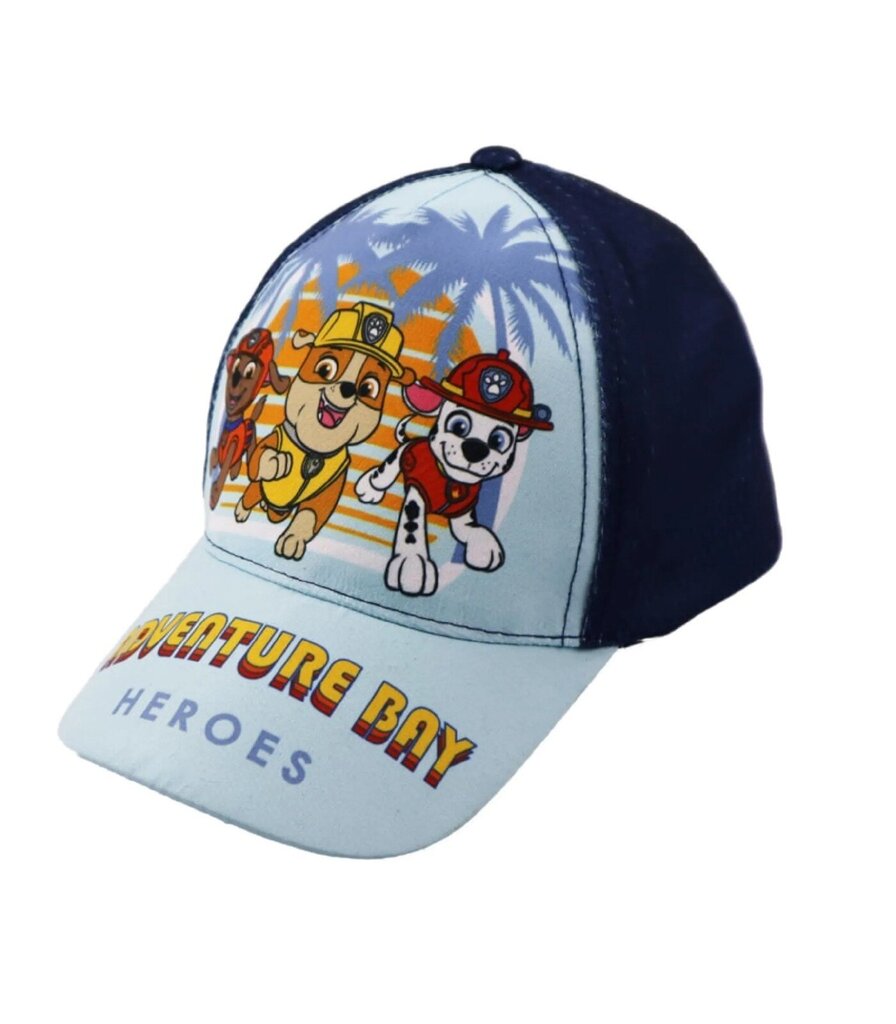 Kepurė berniukams Paw Patrol, mėlyna kaina ir informacija | Kepurės, pirštinės, šalikai berniukams | pigu.lt