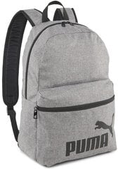 Puma рюкзак Phase Backpack 090118*01, серый/черный цена и информация | Школьные рюкзаки, спортивные сумки | pigu.lt