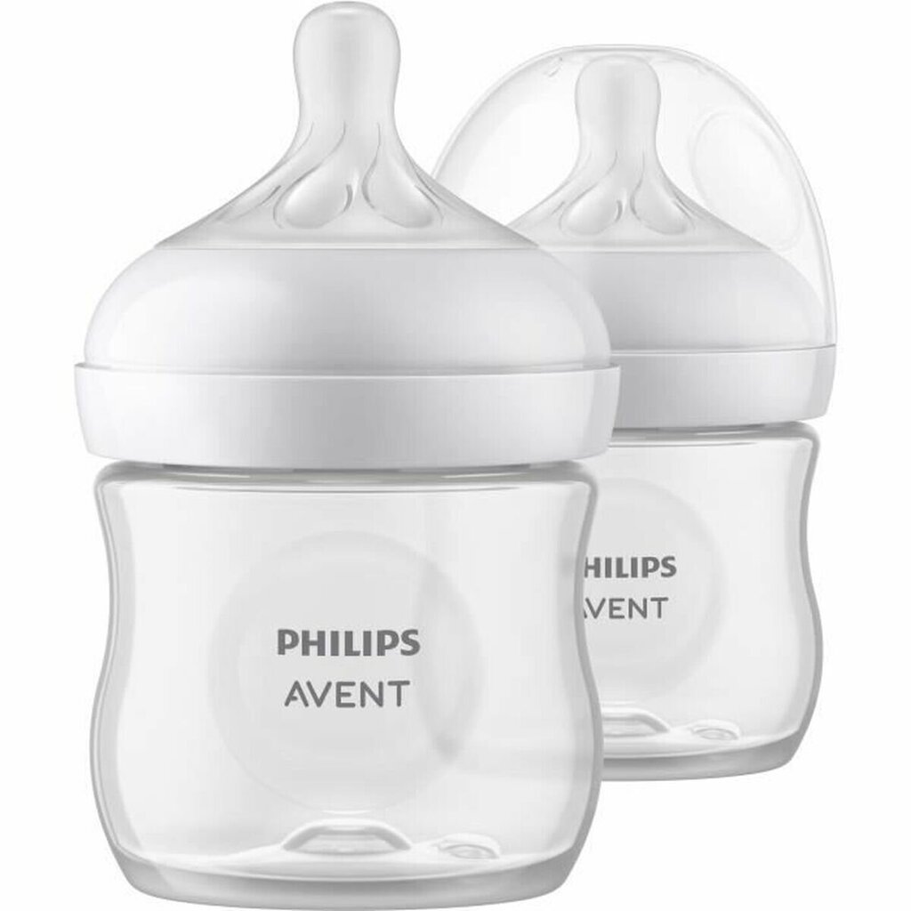 Kūdikio buteliukas Philips Natural Response, 0 mėn+, 125 ml цена и информация | Buteliukai kūdikiams ir jų priedai | pigu.lt