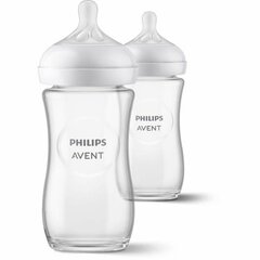 Kūdikio buteliukas Philips Natural Response, 12 mėn+, 240 ml цена и информация | Бутылочки и аксессуары | pigu.lt