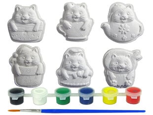 Набор Lean toys для творчества «Гипсовые формы» цена и информация | Развивающие игрушки | pigu.lt