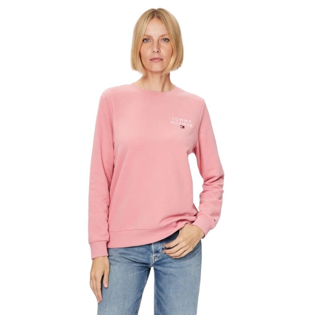Tommy Hilfiger džemperis moterims 80150, rožinis цена и информация | Džemperiai moterims | pigu.lt